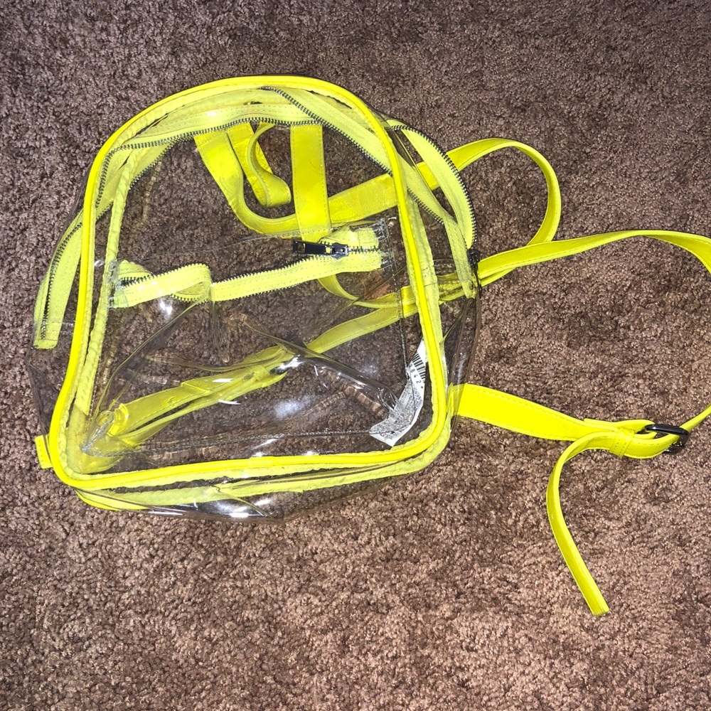 Forever 21 clear bookbag